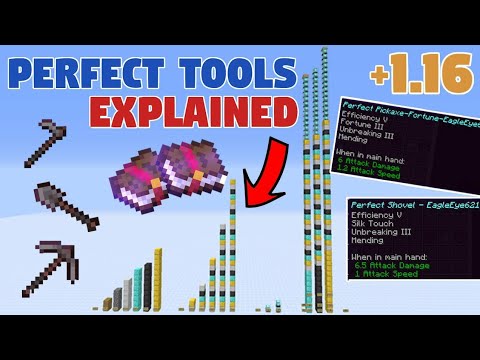 HOW TO MAKE THE BEST TOOLS ENCHANTMENTS IN MINECRAFT! | The Minecraft Guide - Tutorial