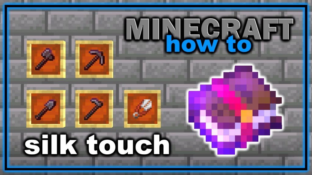 How to Get and Use Silk Touch Enchantment in Minecraft! | Easy Minecraft Tutorial