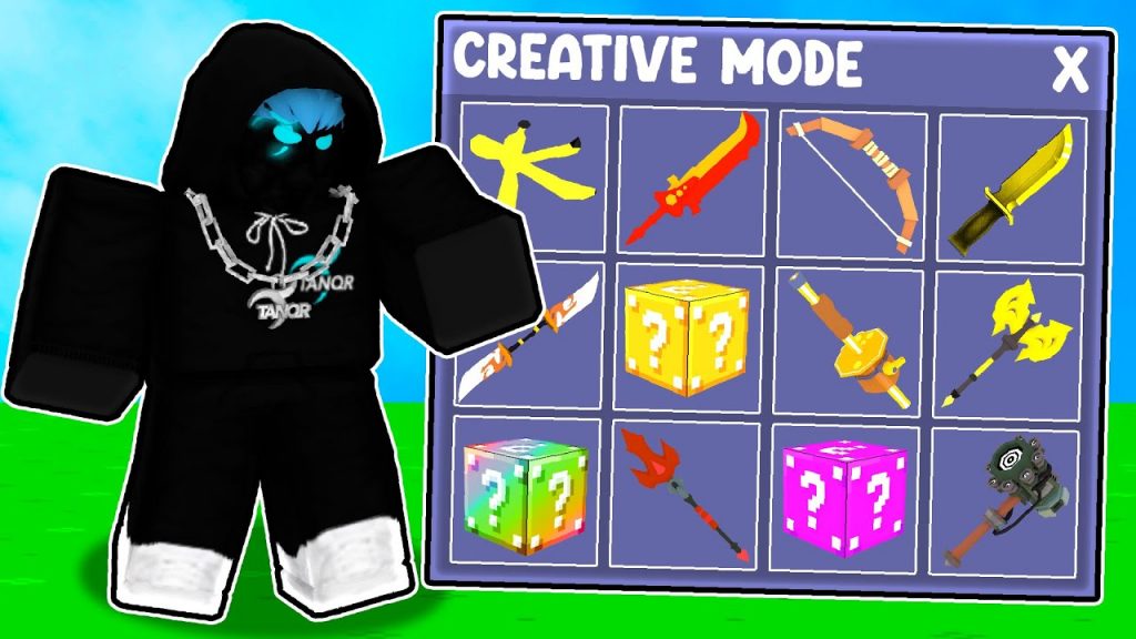 I secretly used CREATIVE MODE in Roblox Bedwars..