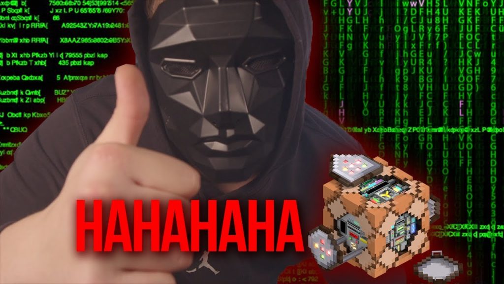 Ich HACKE fremde Minecraft Server (100 Spieler Chaos)
