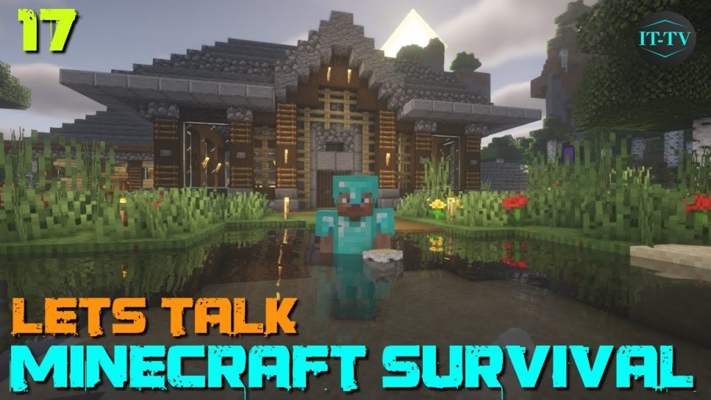 Let's play minecraft Survival - Building In Minecraft | Lets talk | Minecraft 1.18 Survival #17