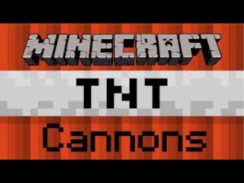 Minecraft Fully Automatic TNT Cannon Tutorial