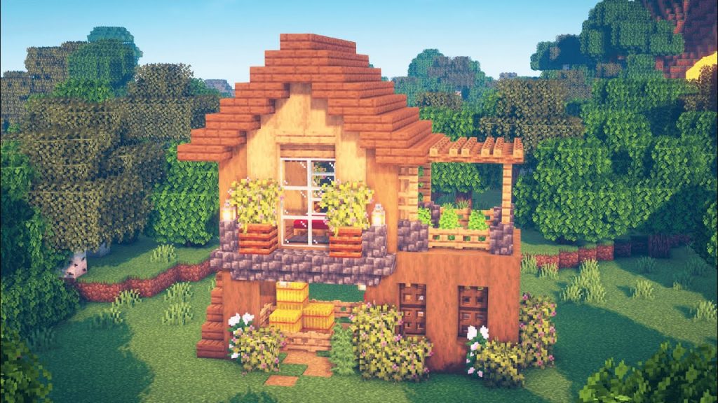 Minecraft | How to Build a Survival House | Starter House