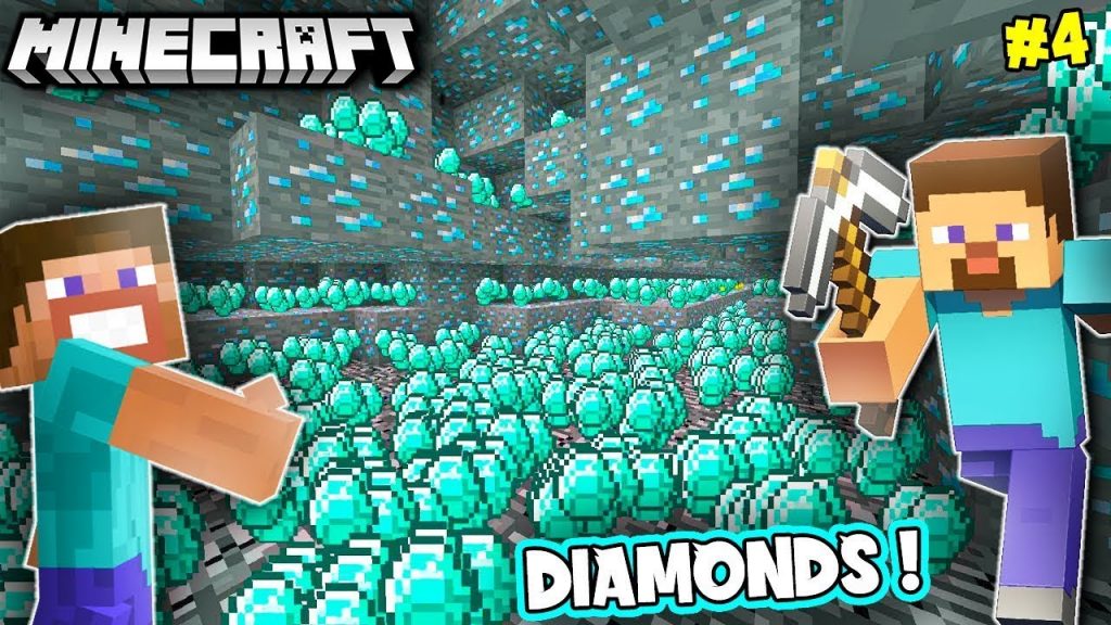 Minecraft Survival Multiplayer |Ep 04|We Got Diamond