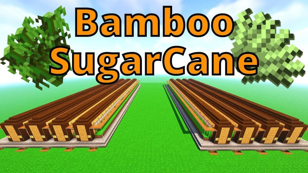Minecraft Tutorial | Bamboo | Sugarcane farm 1.18 | Fully Automatic | ANY SIZE