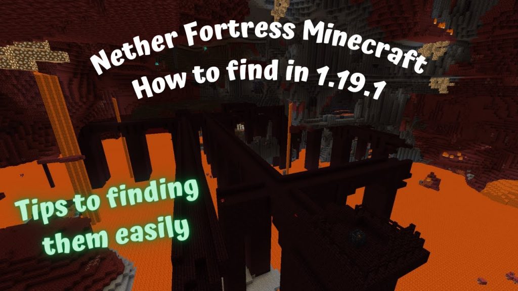 Nether Fortress Minecraft how to find