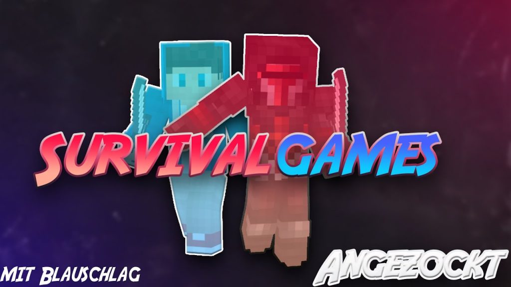 Ohne 1 Kill gewonnen? - Minecraft Survival Games mit @BlauSchlag | Angezockt