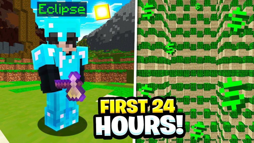 THE *CRAZIEST* FIRST 24 HOURS! *RICH* | Minecraft Factions | Minecadia Pirate [1]