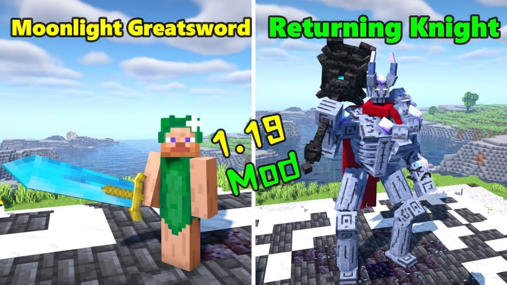 This Minecraft 1.19 mod adds dozens Dark Souls and Bloodborne weapons to the game!