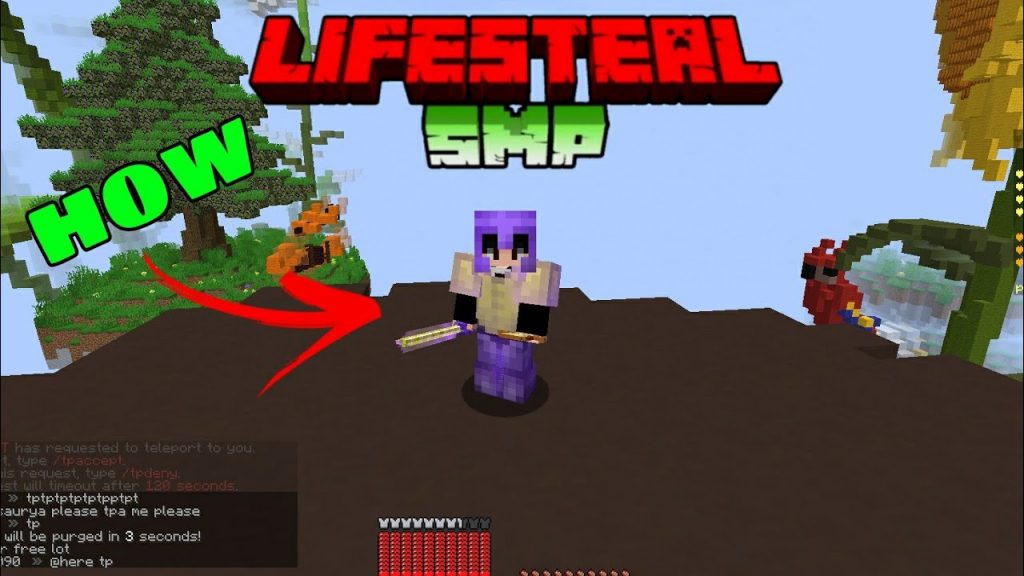 I Become OVER POWERED In This Minecraft Lifesteal SMP | Apple MC Minecraft Server