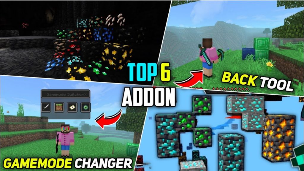 6 Usefull Add-ons For Minecraft Pe!! || Minecraft Usefull Add-ons #2