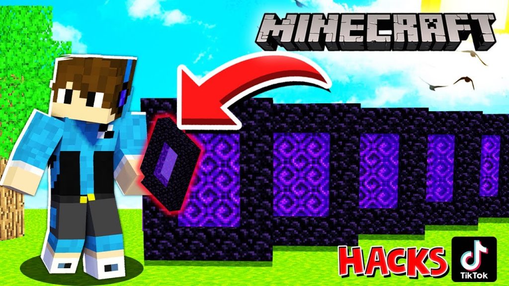 CRafting Minecraft TIKTOK HACKS !! Malayalam | PGM |