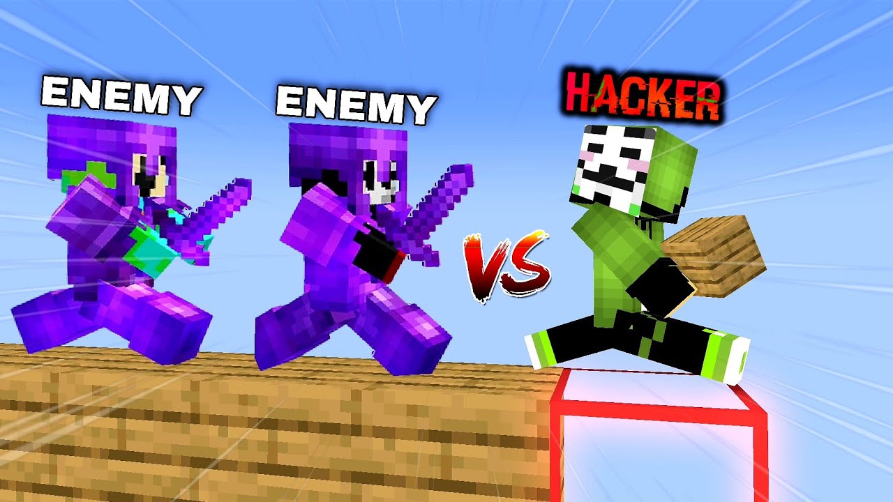 Hacker Vs Best Minecraft Players In Youtubers Only Smp