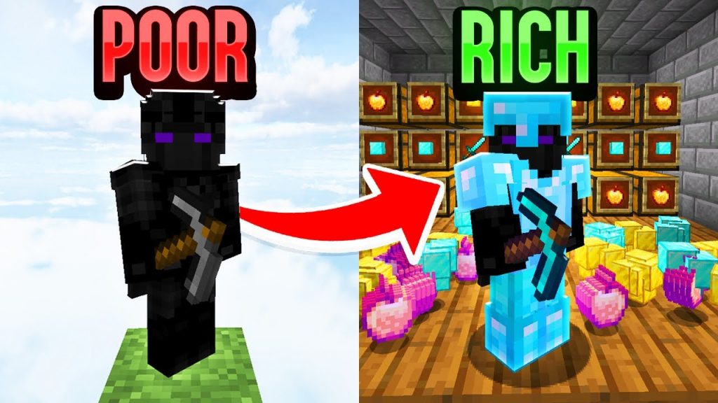 How to get RICH on this Minecraft Server...