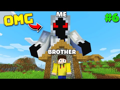 I Became A Entity 303 To Troll My Brother in Minecraft *OMG*