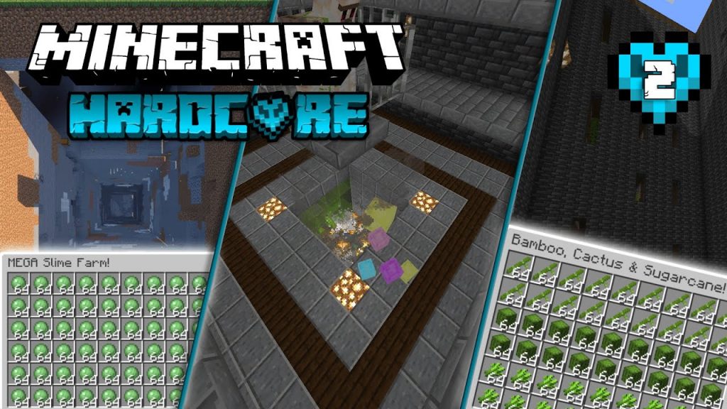 I Built a MEGA Slime Farm in Hardcore Minecraft! [#2]