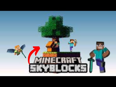 I Find shop Island In Skyblock In Minecraft ||Skyblock Is very Easy