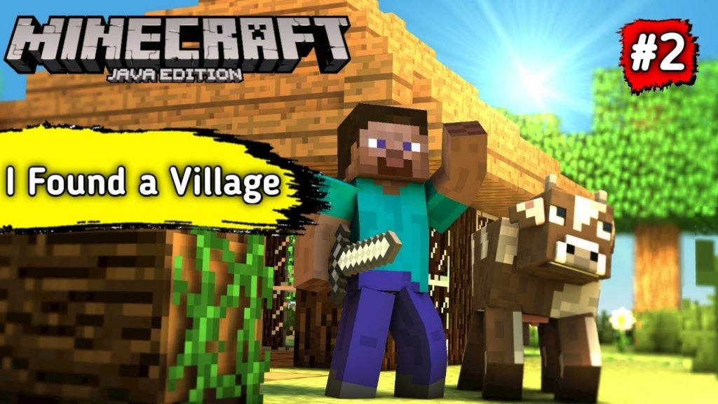 I Found a Village | Minecraft Survival Series Episode - 2 | @YesSmartyPie T2NxSHUBH.