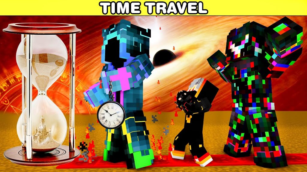 I Time Travelled In Mayavi SMP with Glitch Entity In Minecraft | #8