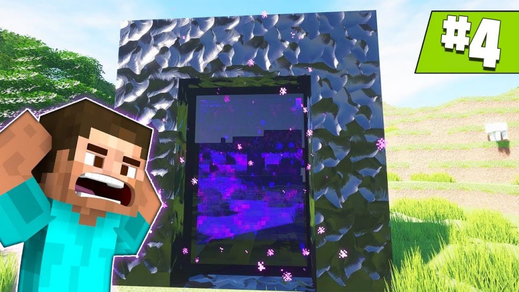 I Went To The NETHER  Minecraft Survival Ep 4