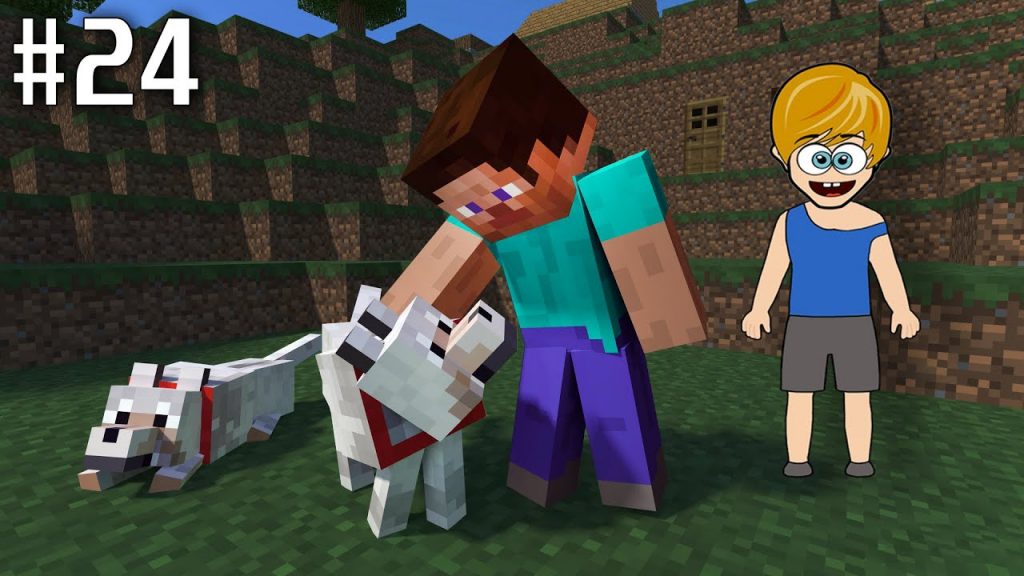 I caught A DOG - Minecraft Survival Story HINDI | KhaleelPlays