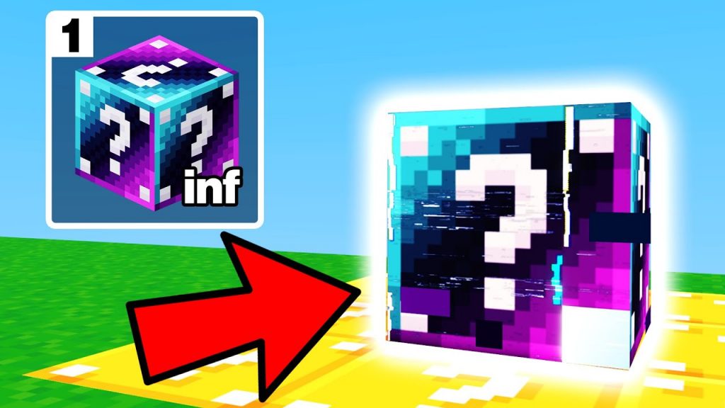 I created INFINITE GLITCHED LUCKY BLOCK GENERATORS.. (Roblox Bedwars)