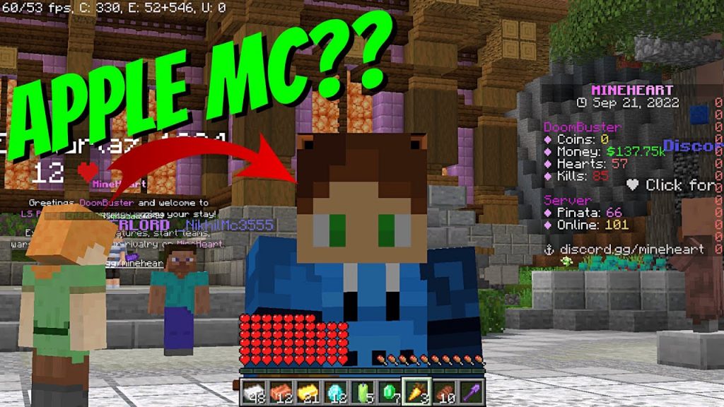 I made the Deadliest Trap but This Happened!!! | MineHeart Minecraft Server