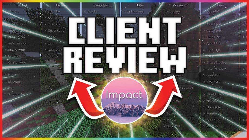 Impact Client Review | Complete Client Overview Episode Twenty Nine | Free Minecraft Hacked Client!