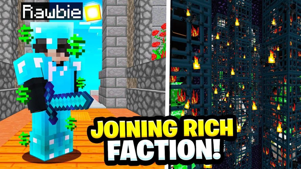 JOINING A *RICH* FACTION WORTH OVER *$10 BILLION* | Minecraft Factions | Minecadia Pirate [4]