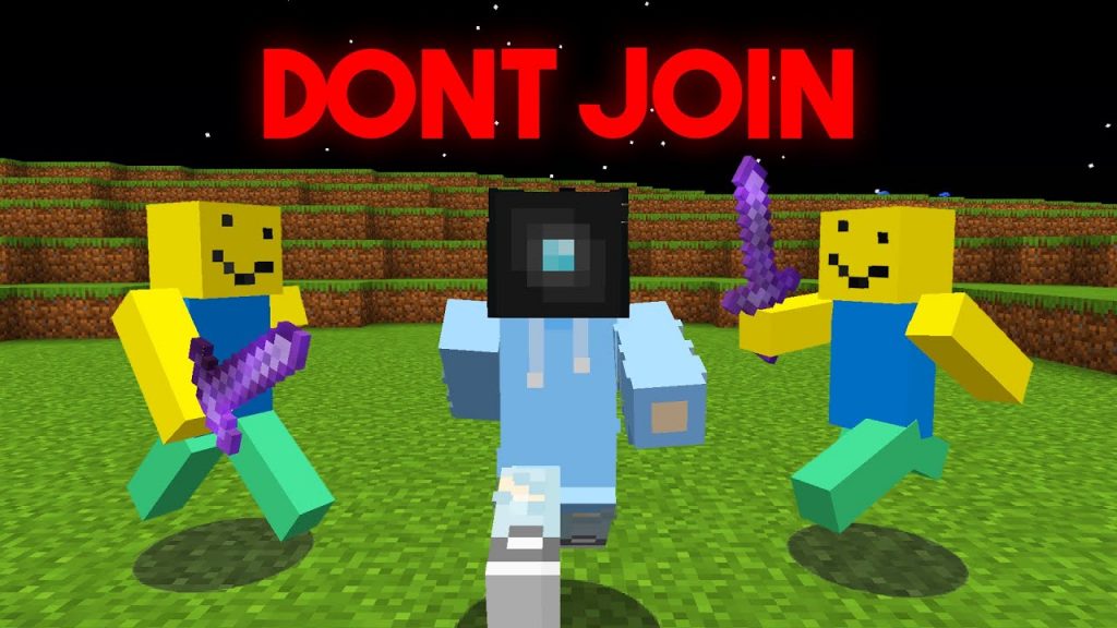 JOINING A ROBLOX ONLY Minecraft SMP