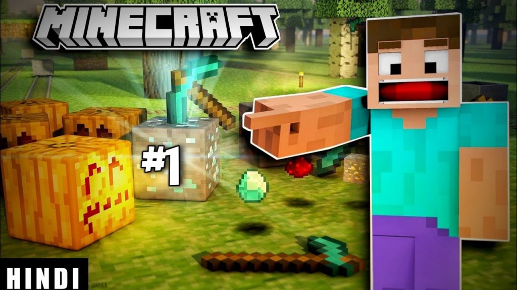 MINECRAFT SURVIVAL SERIES STARTS ! | Minecraft Survival Gameplay In Hindi EP1