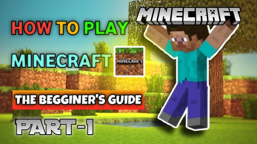 Minecraft Beginner's Guide-Part 1 - Tools,Weapons,Food and Surviving