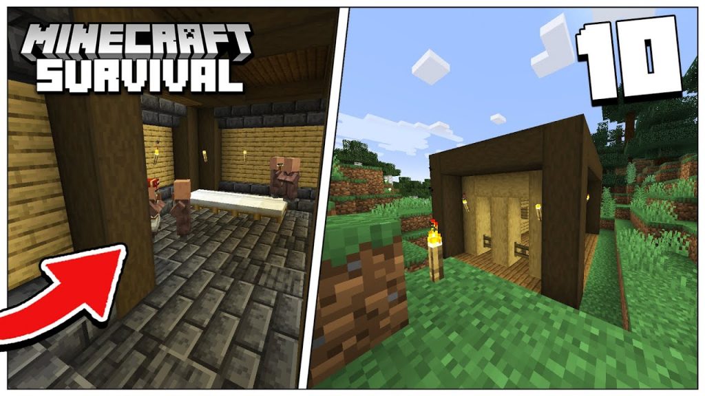 Minecraft Survival Let's Play 1.19 - Easy Minecraft 1.19 Villager Breeder! - Episode 10