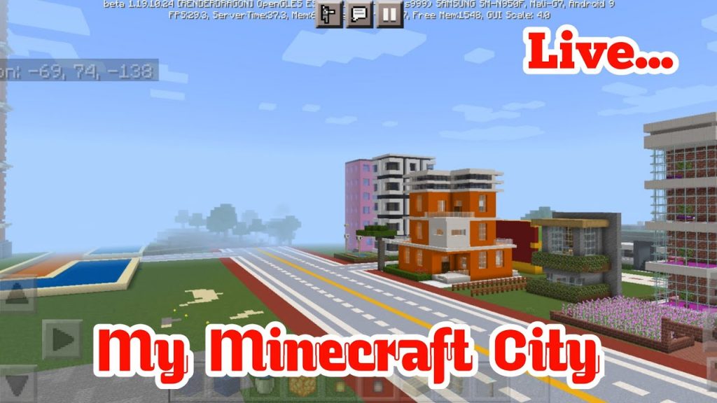 My Minecraft City #minecraft #games