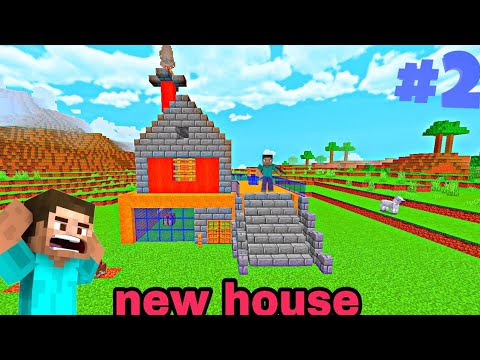 My new house in Minecraft Survival series #2 |Minecraft Hindi|Minecraft gameplay
