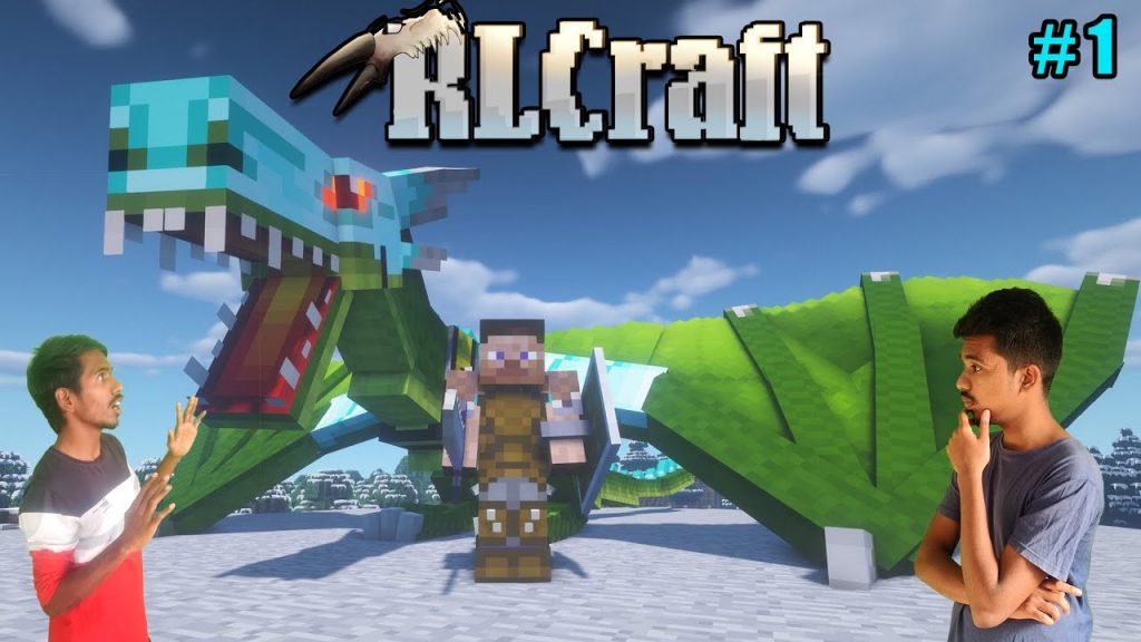 Playing RL CRAFT for the first time - Tough Minecraft Mod | Games Bond