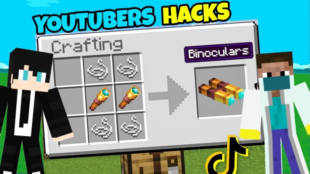 TOP 5 *YOUTUBERS* HACKS in Minecraft That Will Blow Your Mind