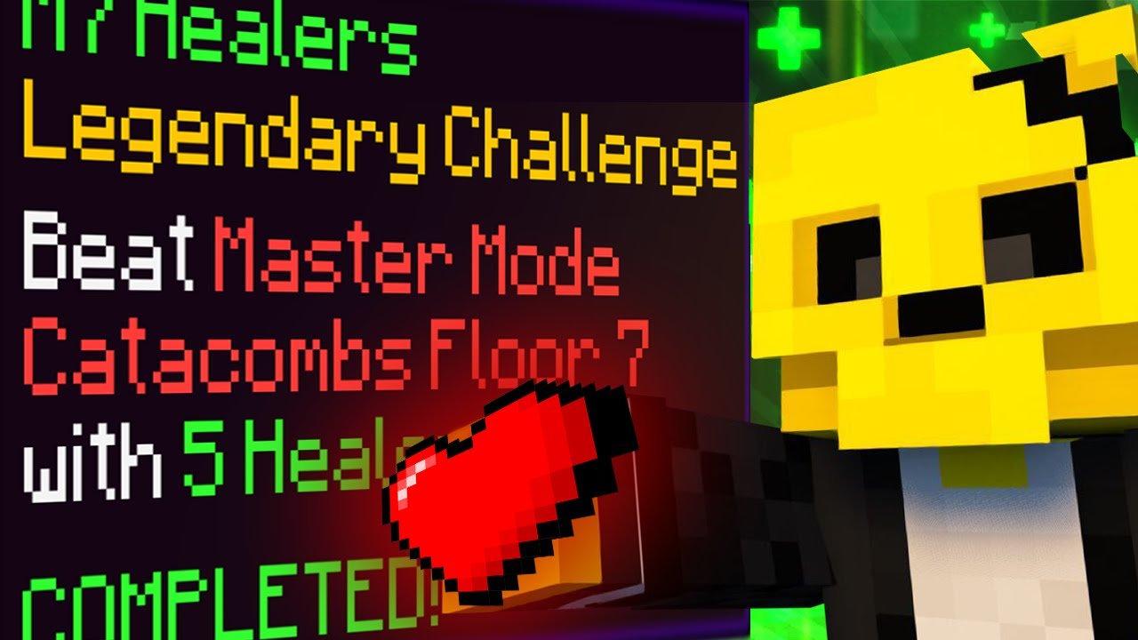 We Beat M7 With 5 HEALERS (Hypixel Skyblock)