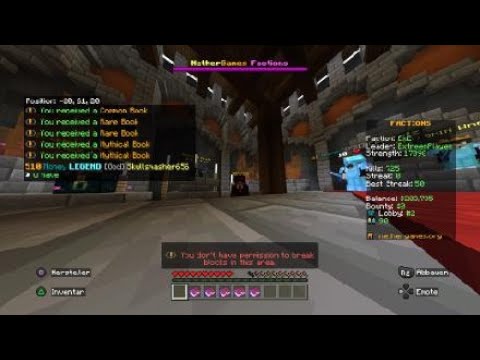 50crate keys oppening minecraft nethergames factions