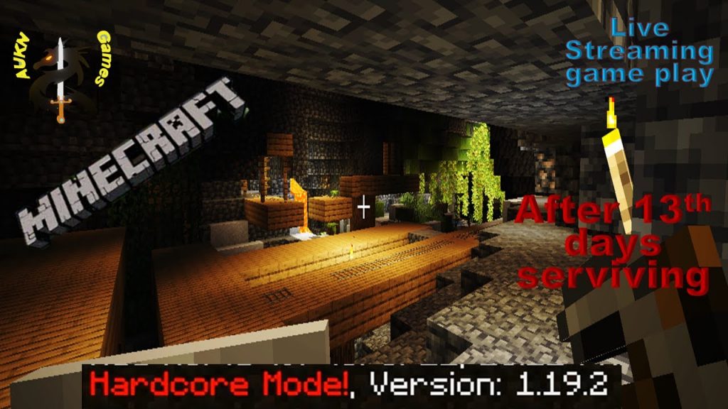 After 13th days Minecraft game play | live | livestreaming | AUKN Games