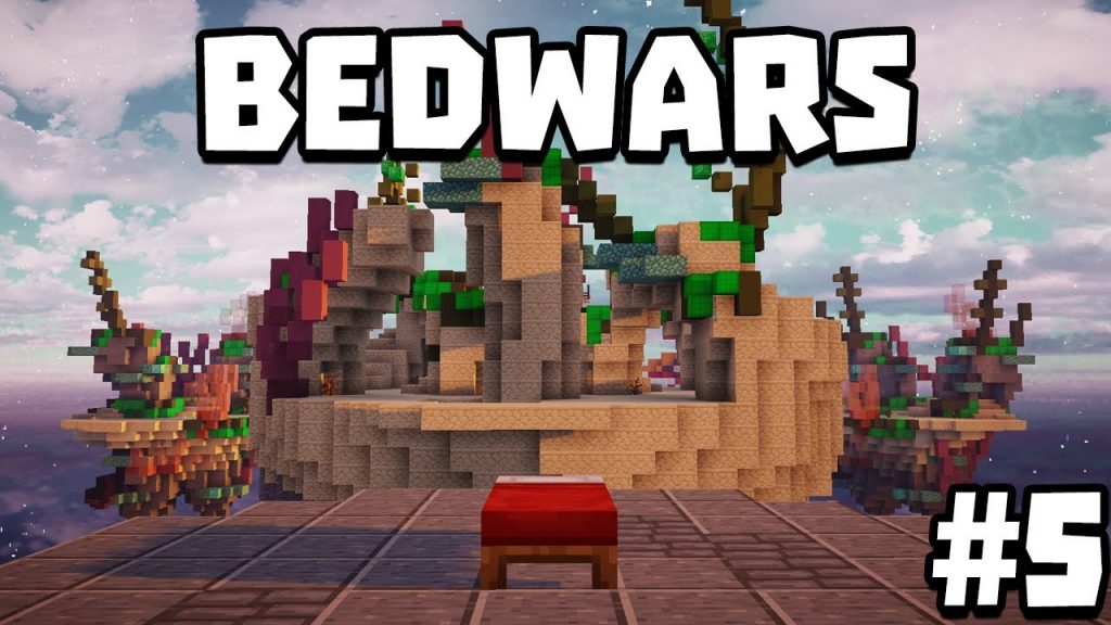 Chill bedwars game! Minecraft bedwars #5
