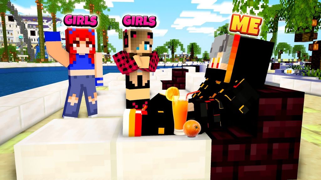 How I Got ROBBED in "Girls Only" Minecraft Server