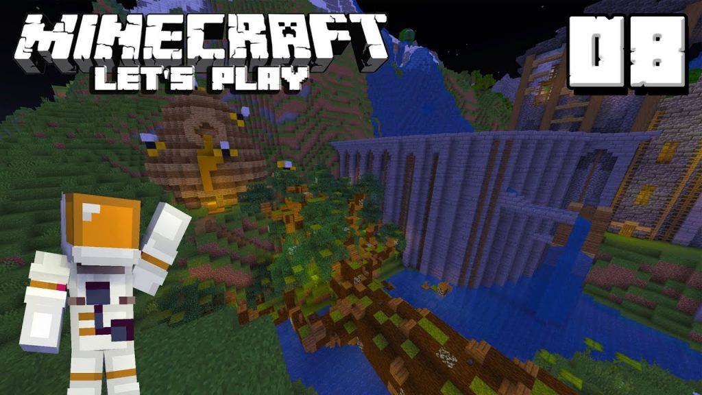 Mega Tree, Bee Farm, and Netherite! - Minecraft Survival Let's Play 1.19: Episode 8