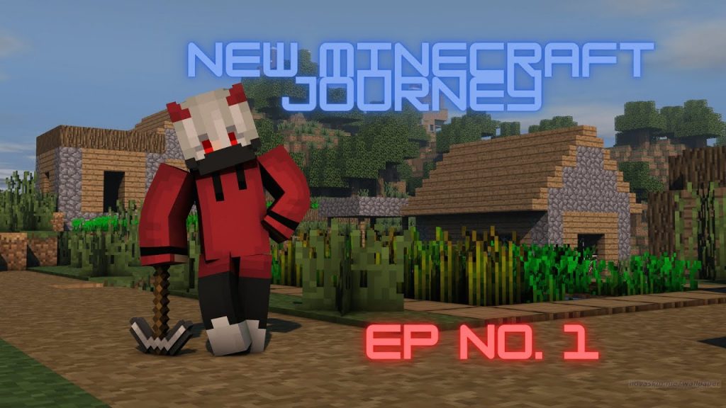 My New Minecraft Journey | I Found A Village | Ep no 1
