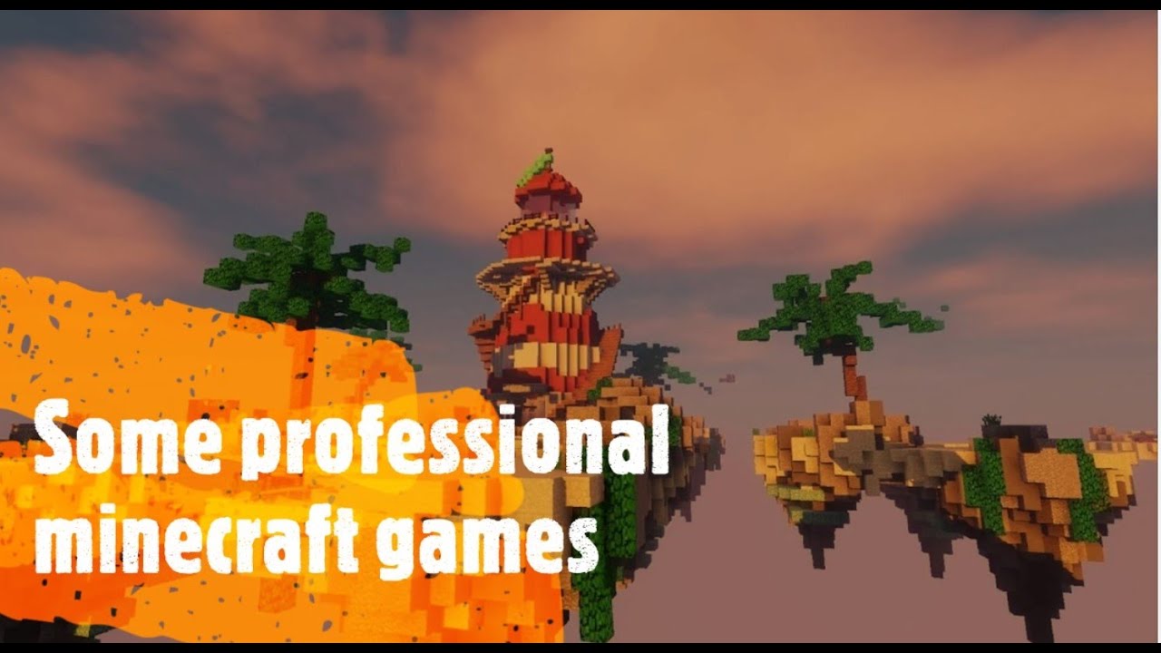 Some professional minecraft games - Creeper.gg