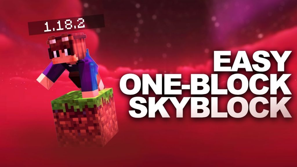 HOW TO INSTALL OneBlock SKY BLOCK Map for Minecraft 1.18.2 ! Download and Play