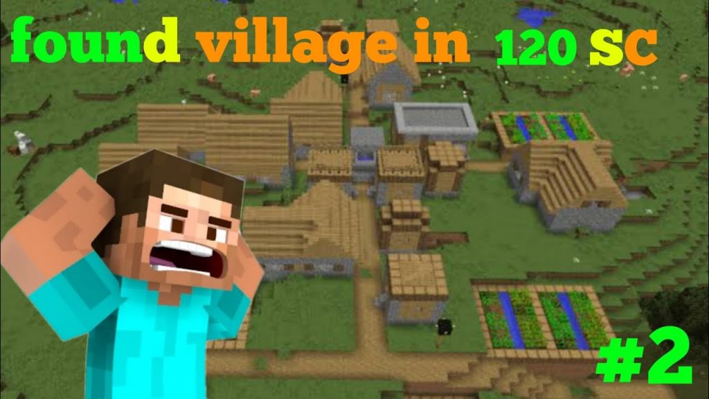 I Found village in 2 min Minecraft survival EP 2 MINECRAFT #games #minecraft