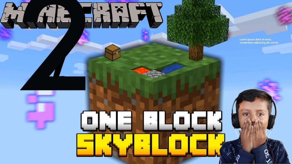 I Survived Minecraft one block skyblock  in Hardcore mode .. Here's What Happened Part 2