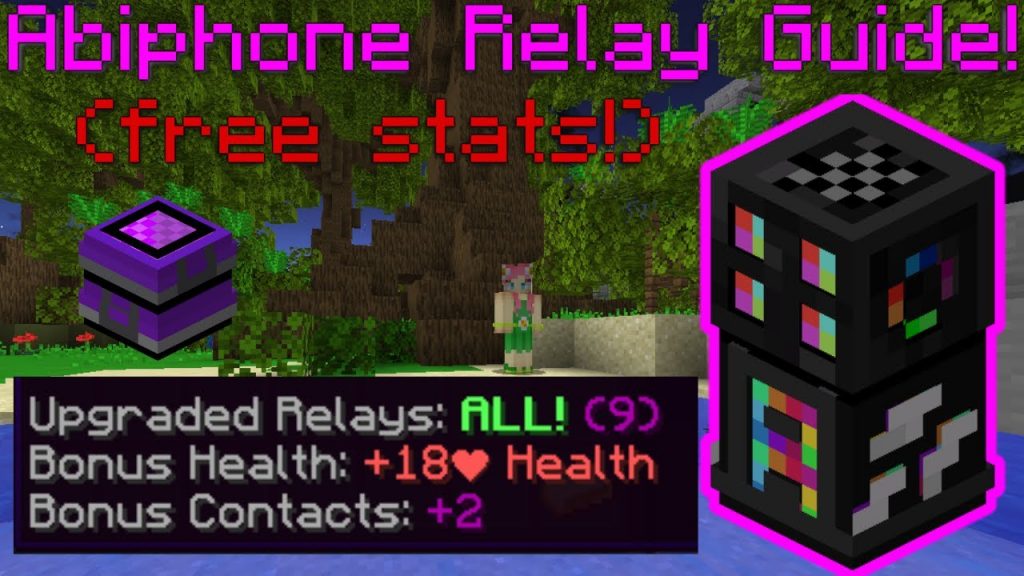 Skyblock Abiphone Relays Full Guide! (Hypixel Skyblock)