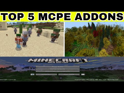 Top 5 Best Minecraft Mods Addon  For Survival | Mods For MCPE | Mods for Minecraft Pe | SGGAMER
